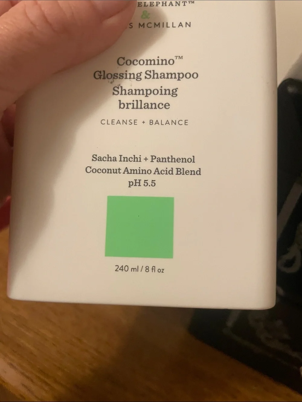 Drunk Elephant Cocomino Glossing Shampoo and Nexxus Keraphix repair